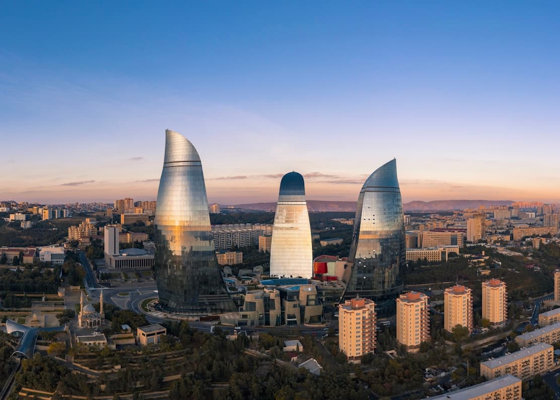 Arrival in Baku